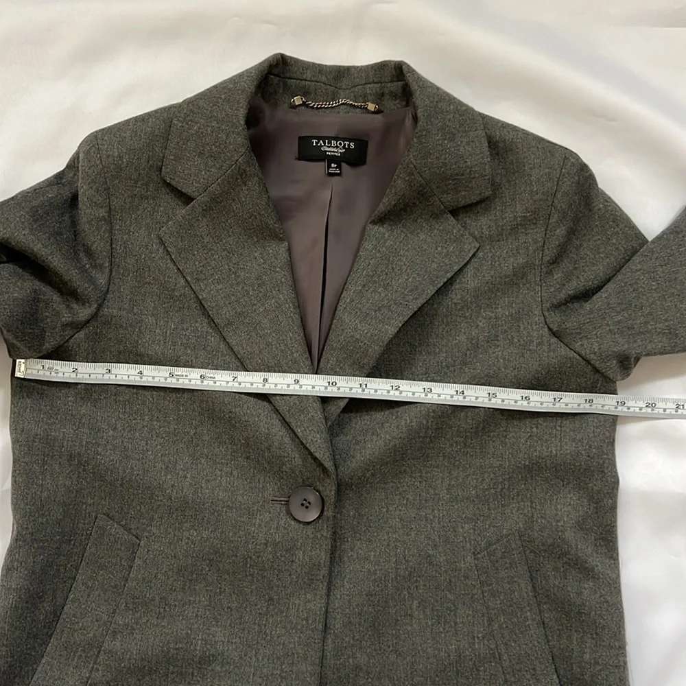 TALBOTS BLAZER size 8p - Picture 6 of 8